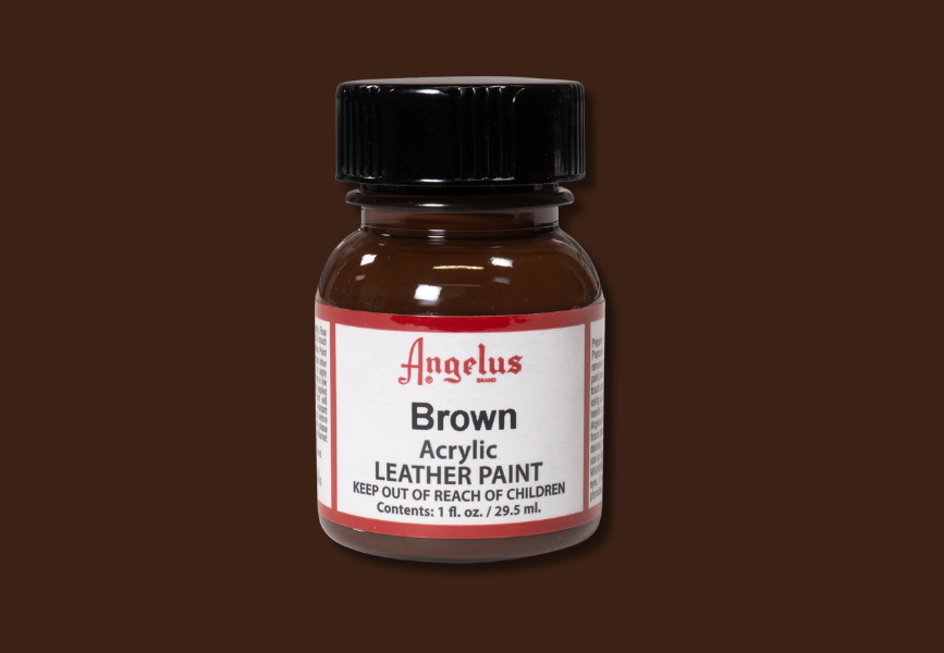 Acrylic Leather Paint - Brown image