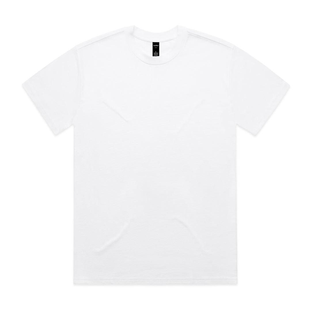 5080 Heavy Tee - White, Mens 2XL image