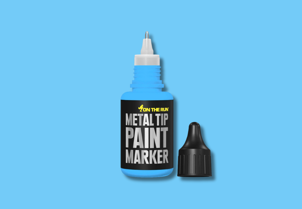 OTR.8001 Metal Tip Paint Marker - Blue 50% image