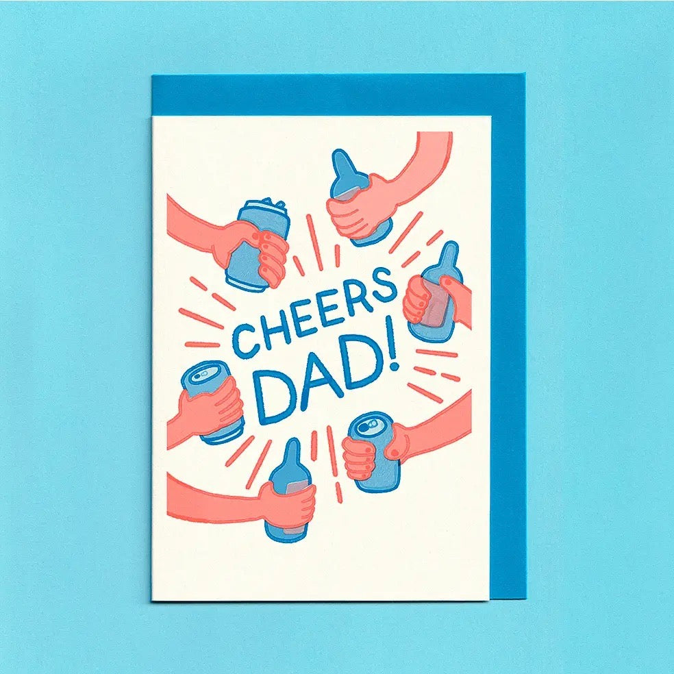 Greeting Card - Cheers Dad image 0