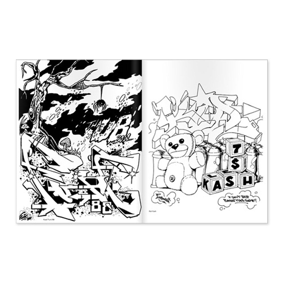 Graffiti Coloring Book : Volume 3 image 1