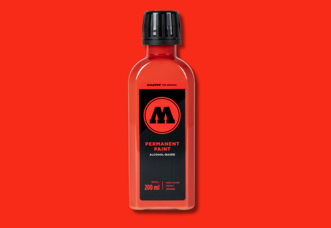 MOLOTOW Permanent Paint 200ml - Traffic Red image