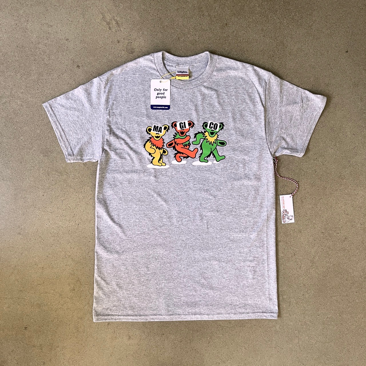 Magicful Dead Tee - Grey - Mens XL image