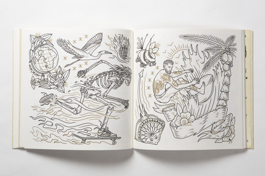 The Tattoo Flash Coloring Book image 4
