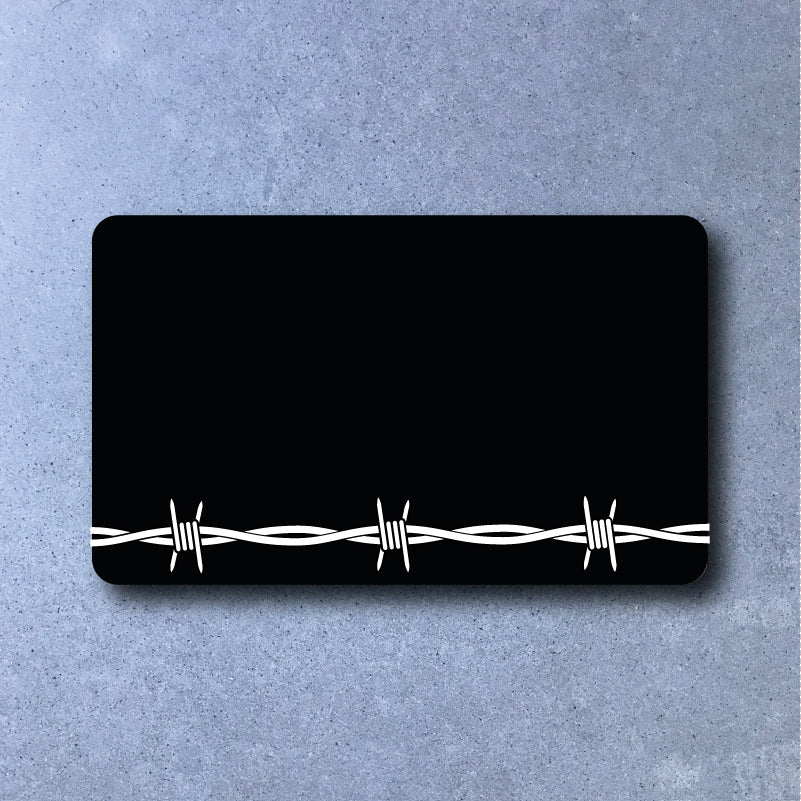 High Tack Sticker Pack 50pc - Barbed Wire image 0