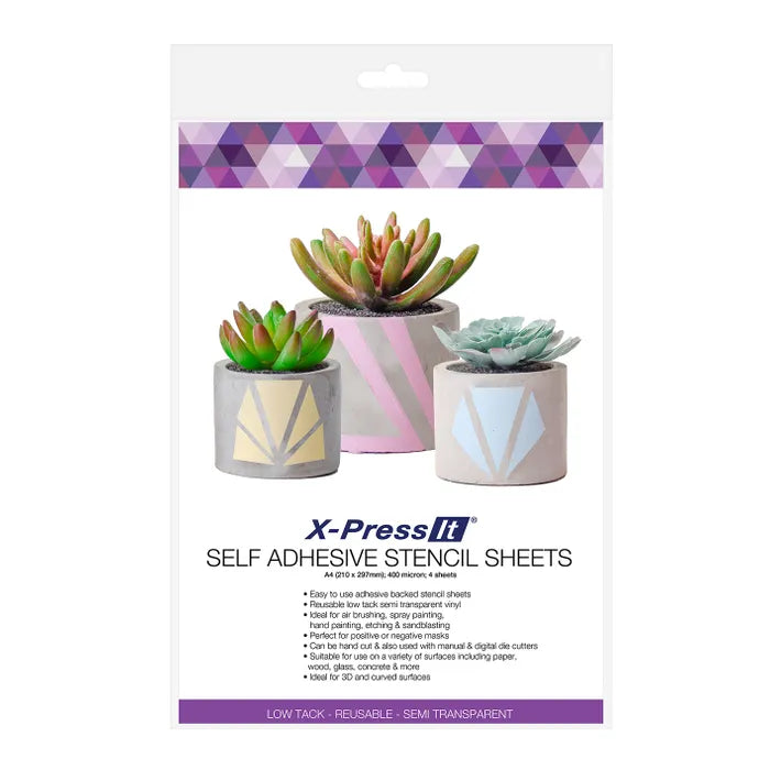 Self Adhesive Stencil Sheets - A4 image 0