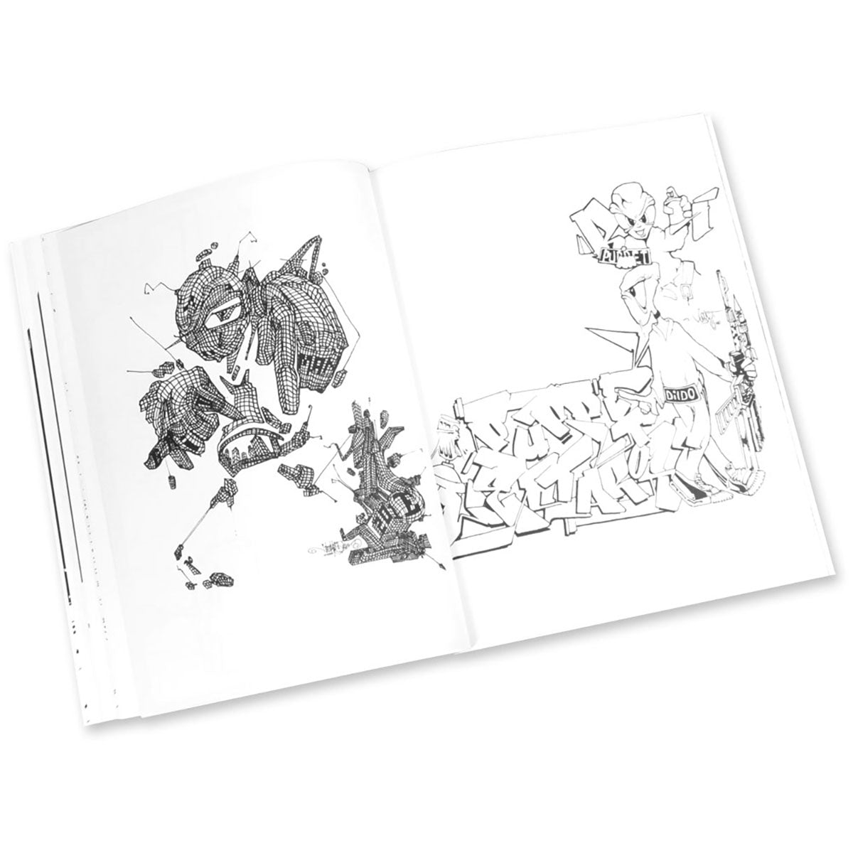 Graffiti Coloring Book : Volume 2 image 6