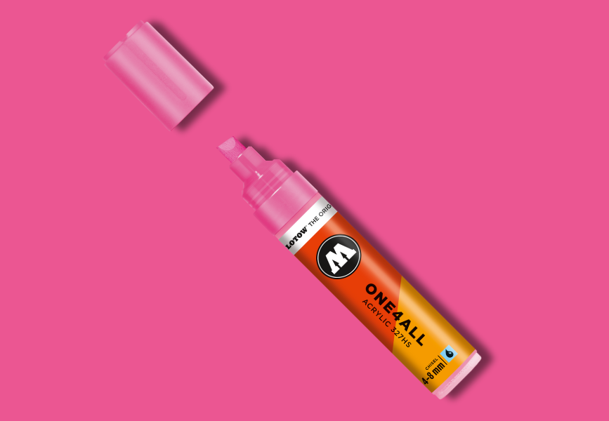 MOLOTOW ONE4ALL Marker 327HS - 200 Neon Pink image