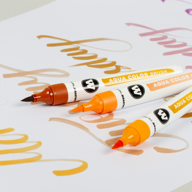 MOLOTOW Aqua Color Marker 12pc Set - Basic 2 image 3
