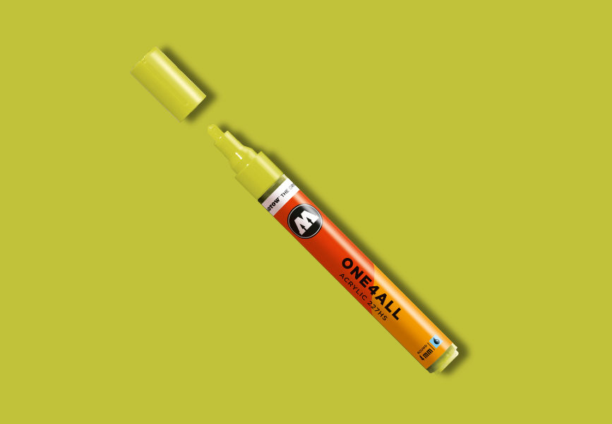 MOLOTOW ONE4ALL Marker 227HS - 257 Nature Green Light image