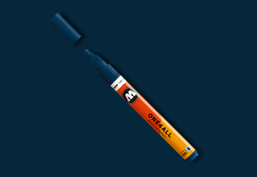 MOLOTOW ONE4ALL Marker 127HS - 027 Petrol image