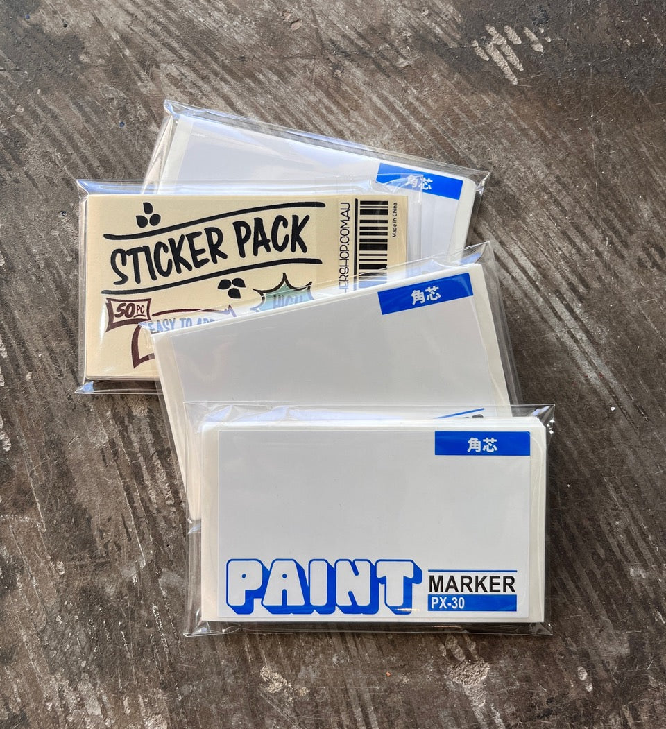 High Tack Sticker Pack 50pc - PX-30 Label image 1