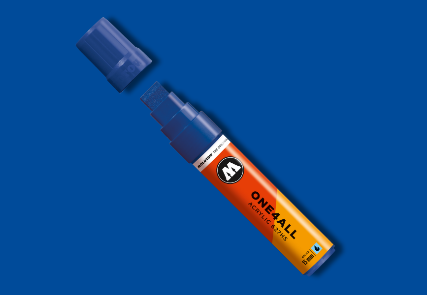 MOLOTOW ONE4ALL Marker 627HS - 204 True Blue image