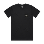 Cleaver Label Pocket Tee - Black image 1