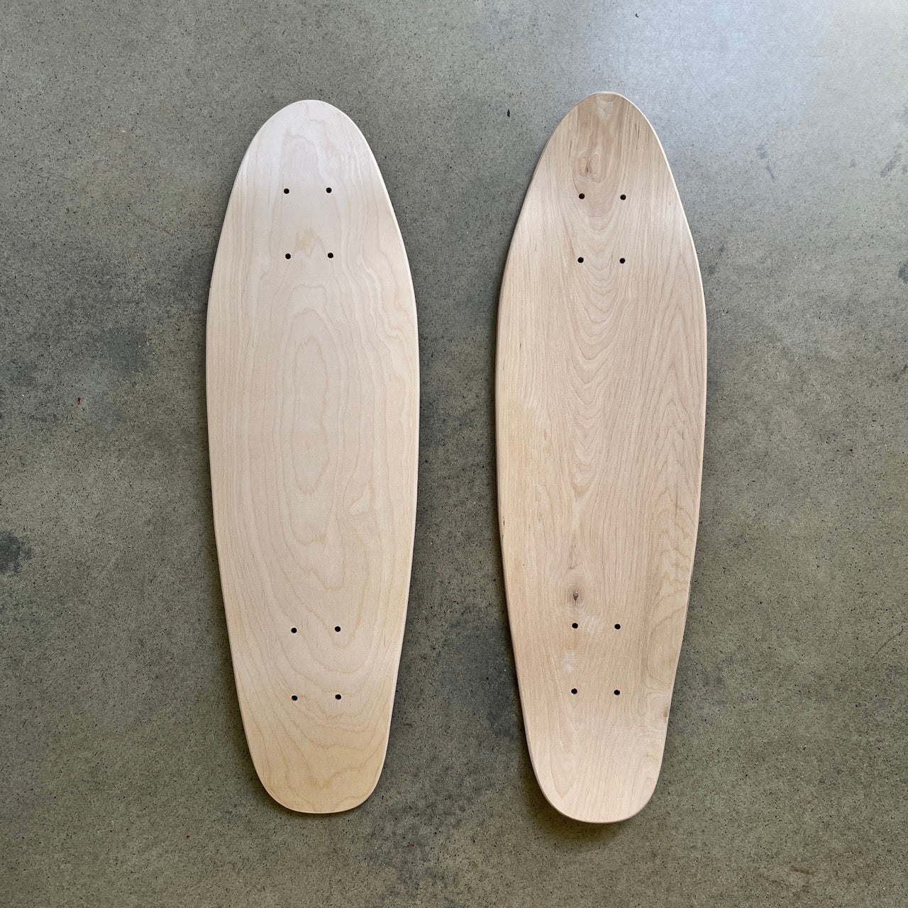 Blank Skate Deck - Cruiser Shape image 0