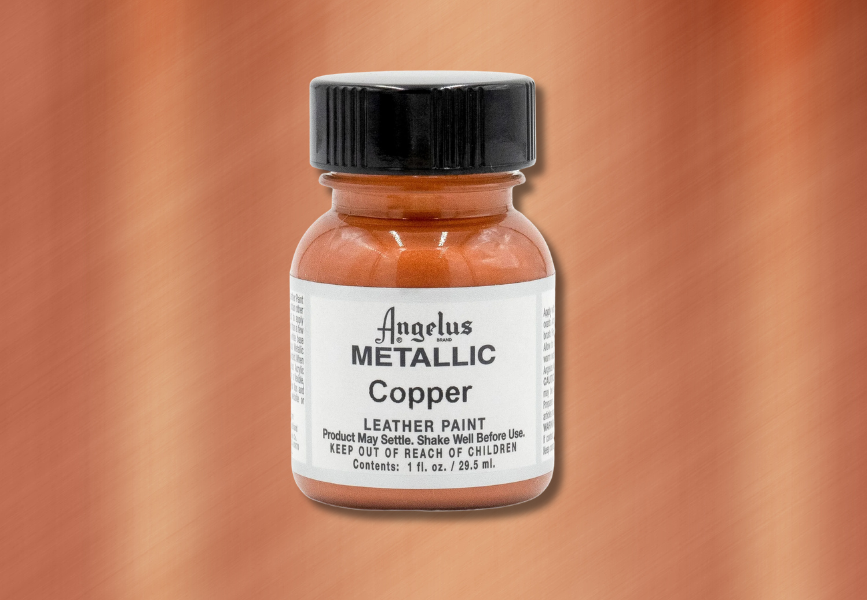 Acrylic Leather Paint - Metallic - Copper image