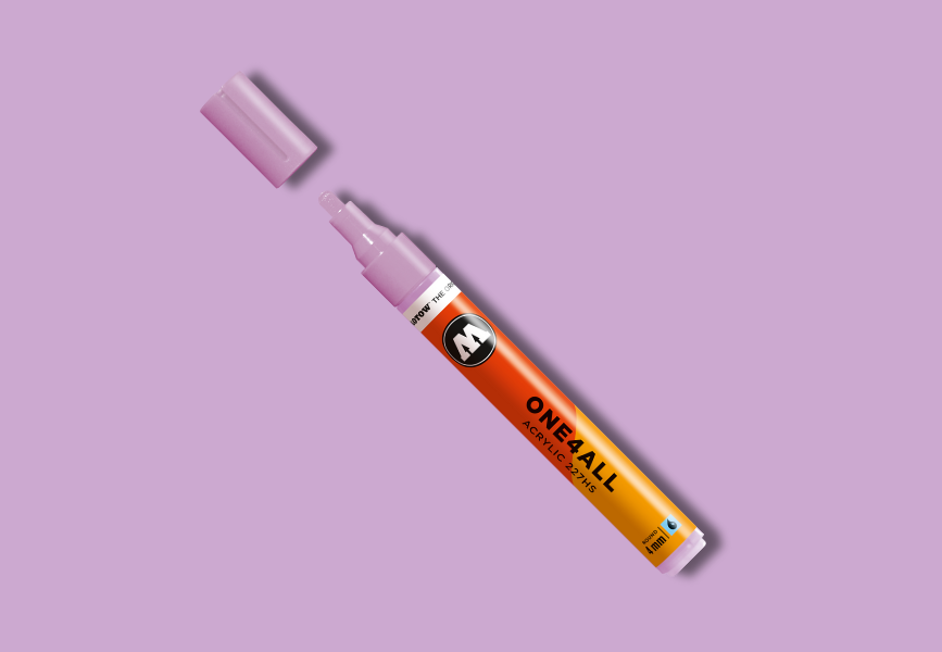 MOLOTOW ONE4ALL Marker 227HS - 201 Lilac Pastel image
