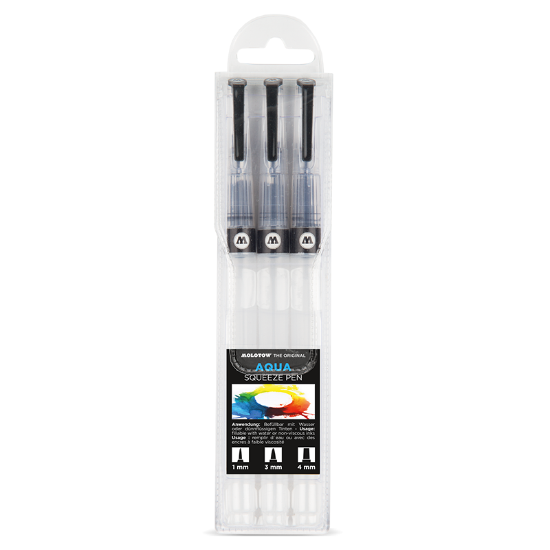 MOLOTOW Aqua Squeeze Pen - Basic Set 1 image 0