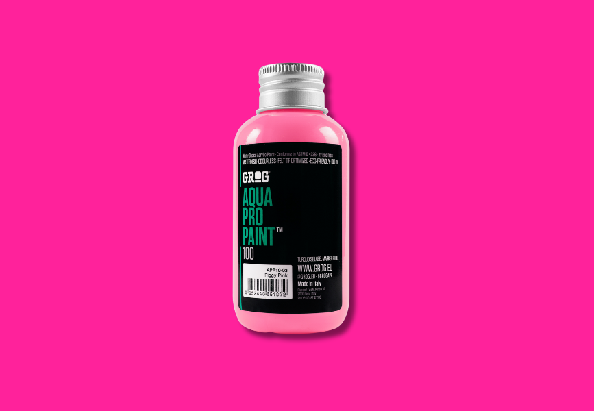 GROG Aqua Pro Paint - Jellyfish Fuchsia image