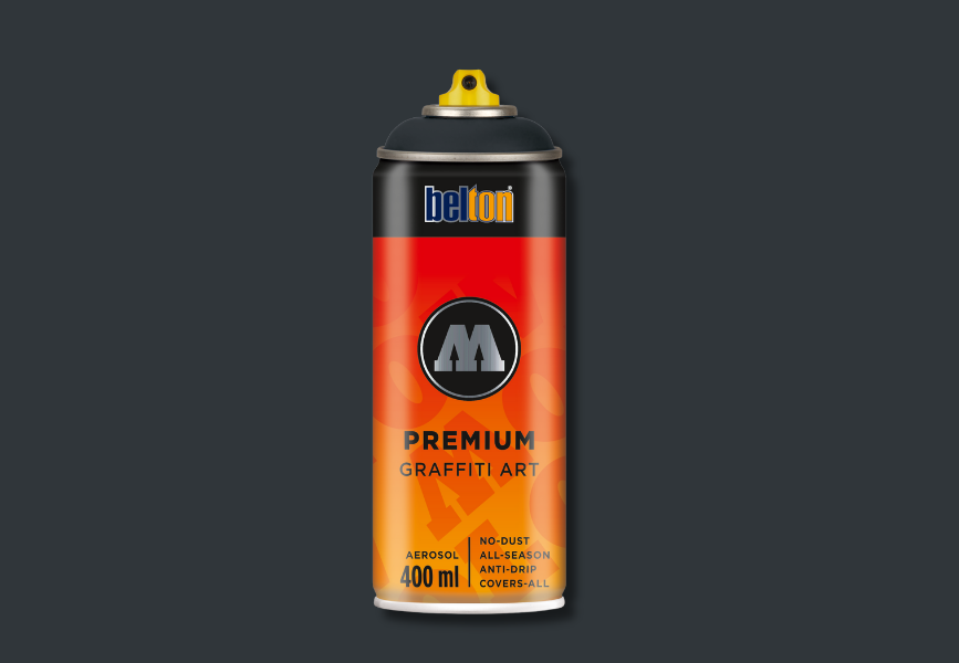 MOLOTOW Premium - 222-1 Anthracite Grey Dark image