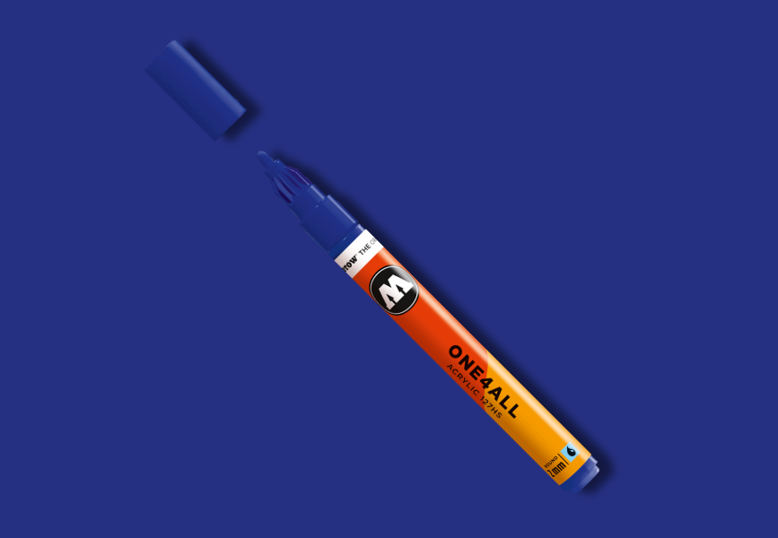 MOLOTOW ONE4ALL Marker 127HS - 249 Ultramarine image