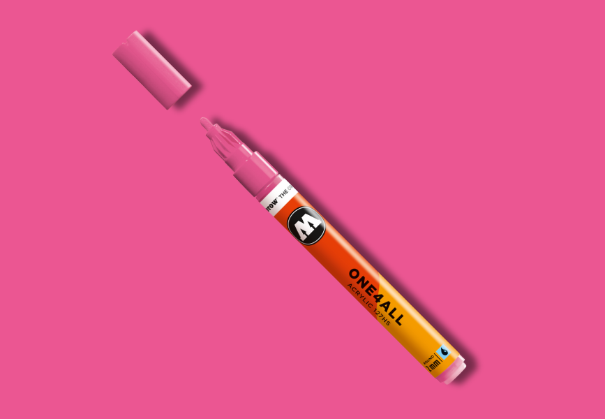 MOLOTOW ONE4ALL Marker 127HS - 200 Neon Pink image