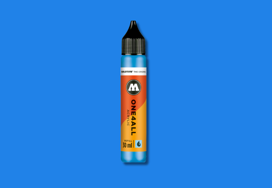 MOLOTOW ONE4ALL Refill 30ml - 161 Shock Blue Middle image