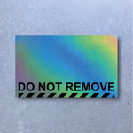 Super Tack Holographic Sticker Pack 50pc - Do Not Remove image 0