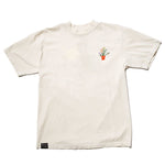 Plants Embroidered Tee - Cream image 0