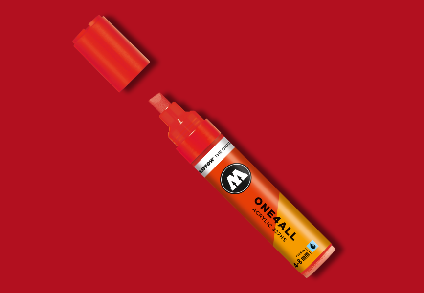 MOLOTOW ONE4ALL Marker 327HS - 013 Traffic Red image