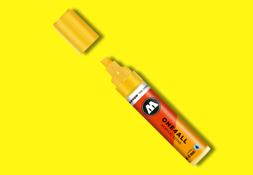 MOLOTOW ONE4ALL Marker 327HS - 006 Zinc Yellow image