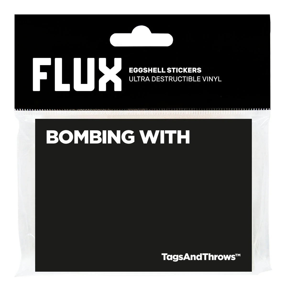 FLUX Eggshell Stickers - Bombing With image 0
