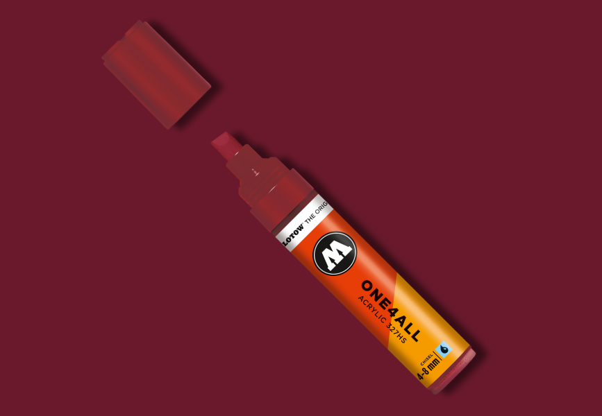 MOLOTOW ONE4ALL Marker 327HS - 086 Burgundy image