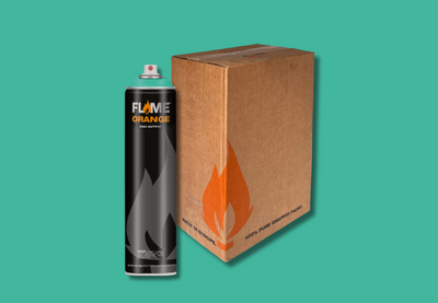 FLAME Orange 600 - Box of 6 - 601 Crazy Riviera image