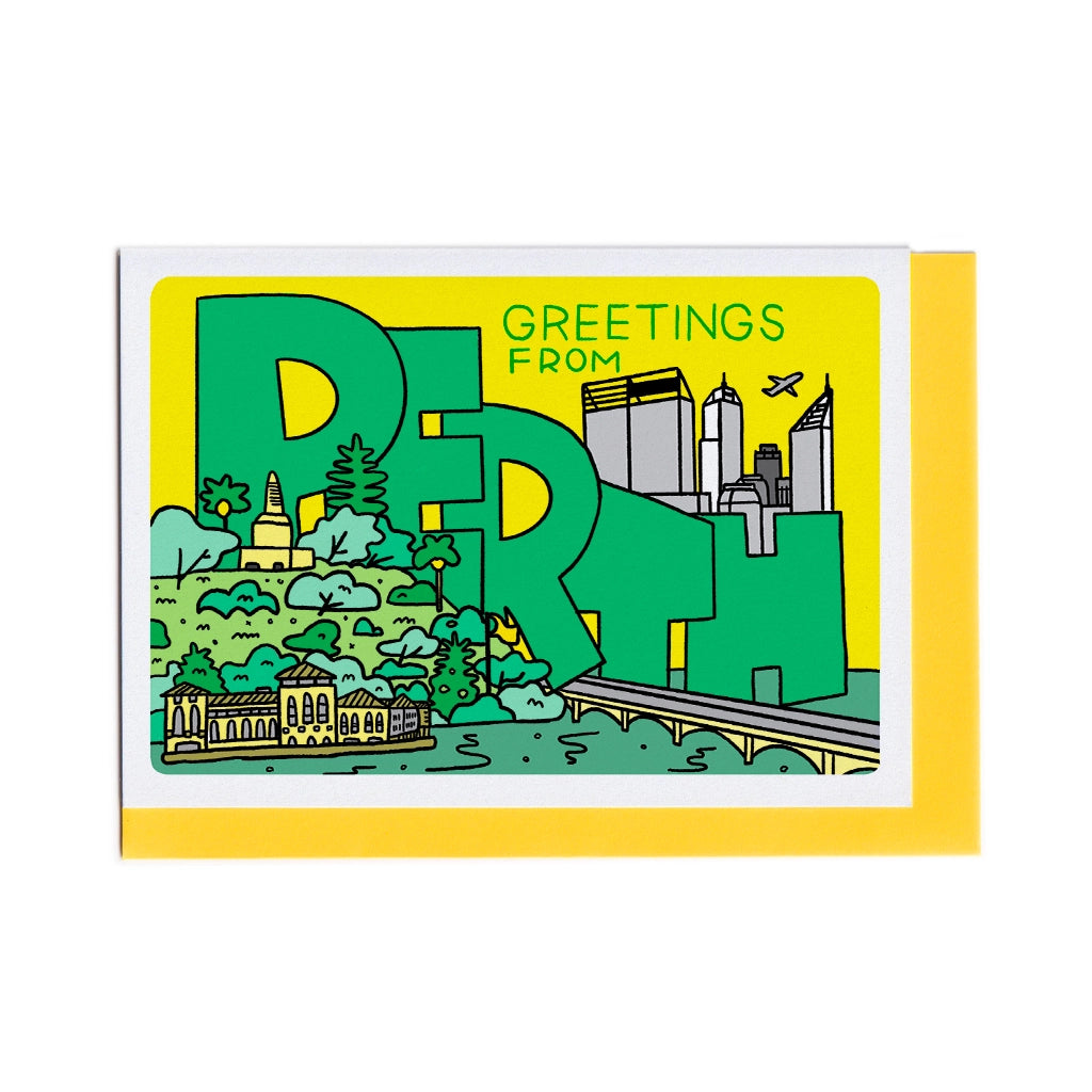 Greeting Card - Greetings from Perth image 0