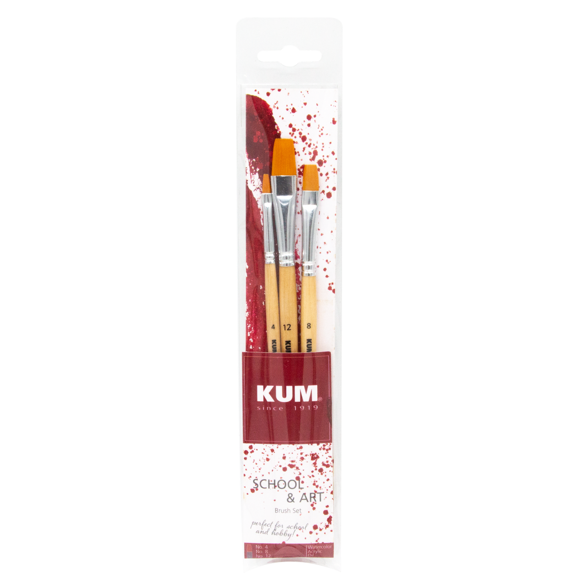 KUM School and Art Brush Set - Flat image 0
