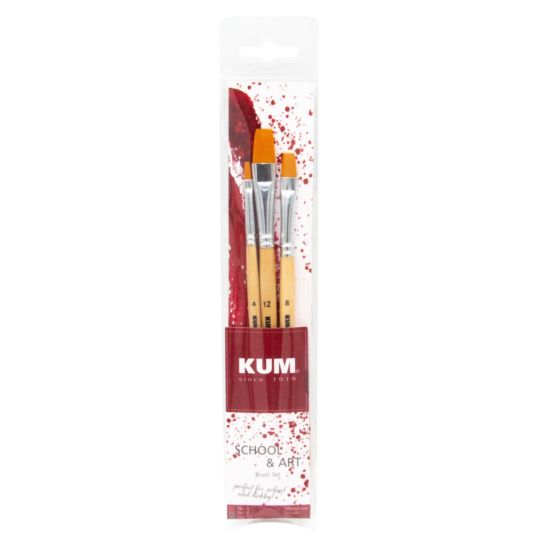 KUM School and Art Brush Set - Flat image 0