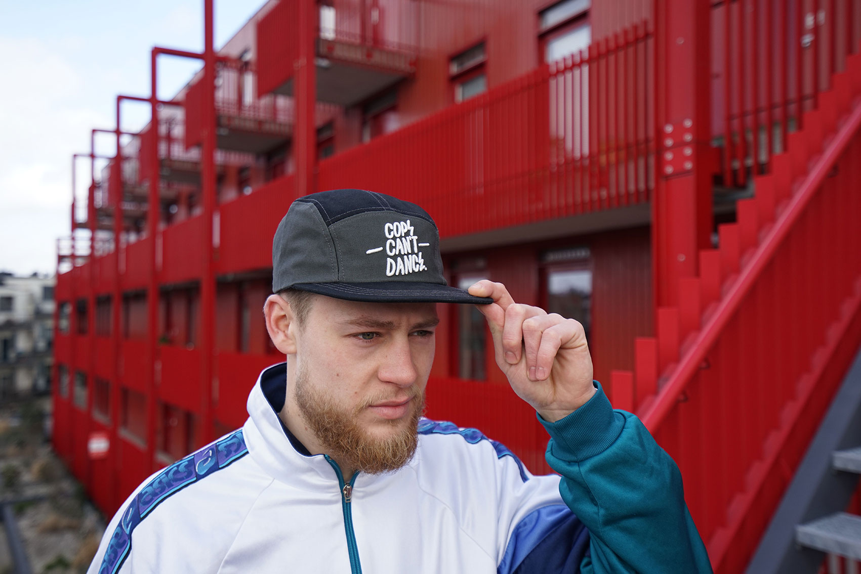 Cops Can't Dance Cap - Black/Grey image 4