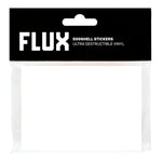 FLUX Eggshell Stickers - White image 0