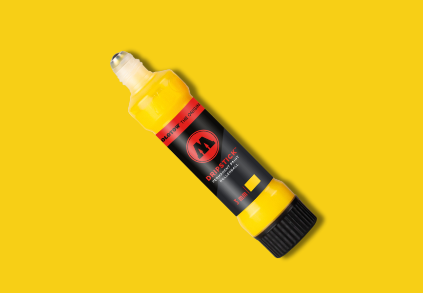 MOLOTOW Dripstick 3mm Rollerball - Zinc Yellow image