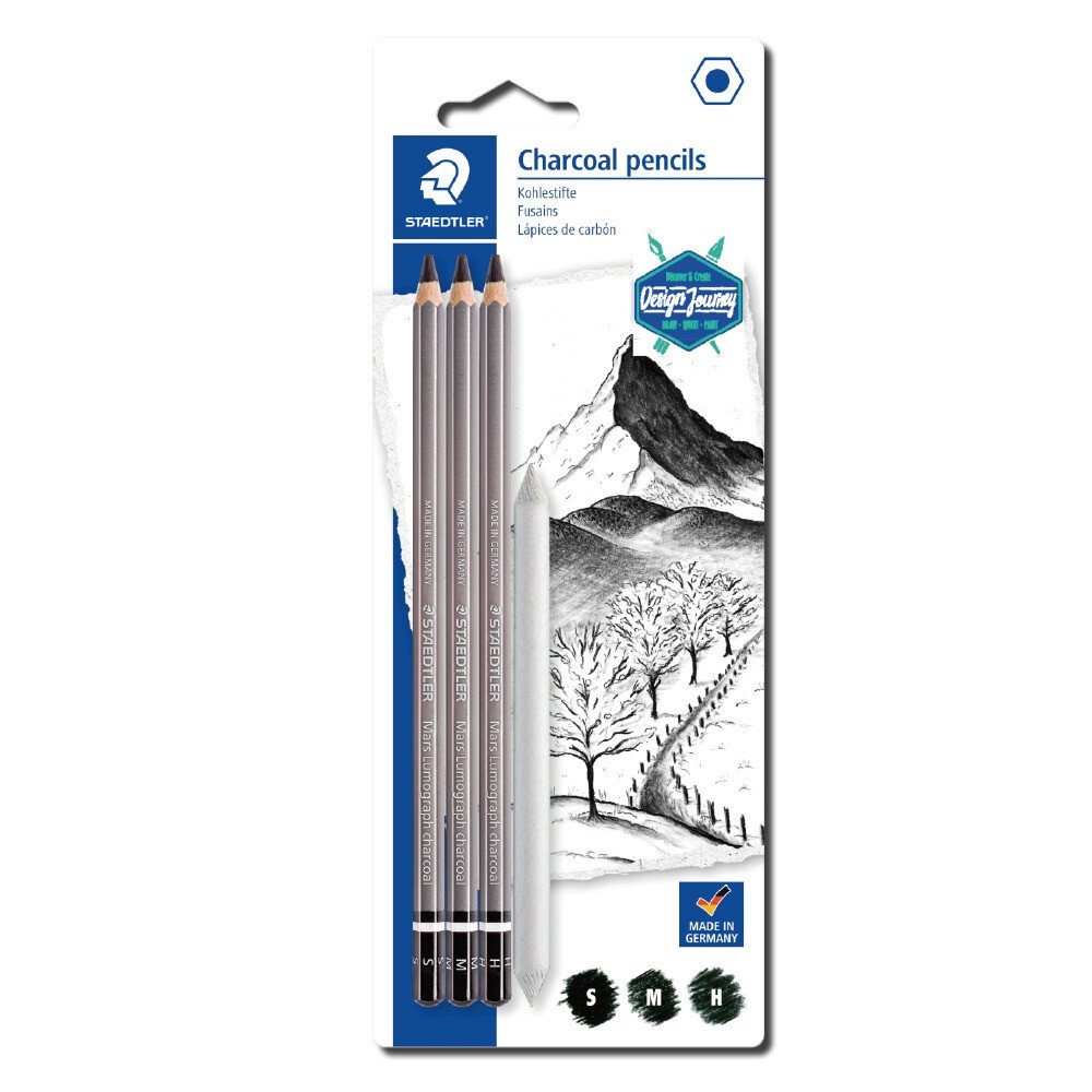 Staedtler Charcoal Pencil Set image 0
