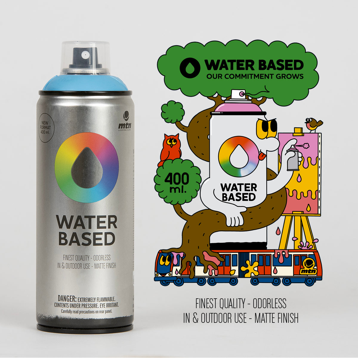 MTN Water Based 400ml image 0