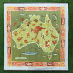 Westraliana Wall Hanging Large - Australia 2 (Green Hues) image 0