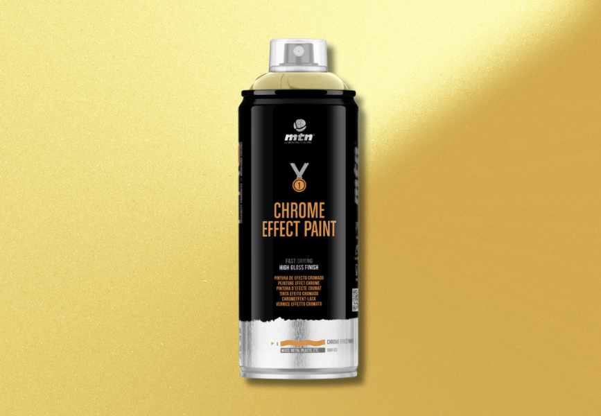 MTN PRO - Chrome Effect - Gold image