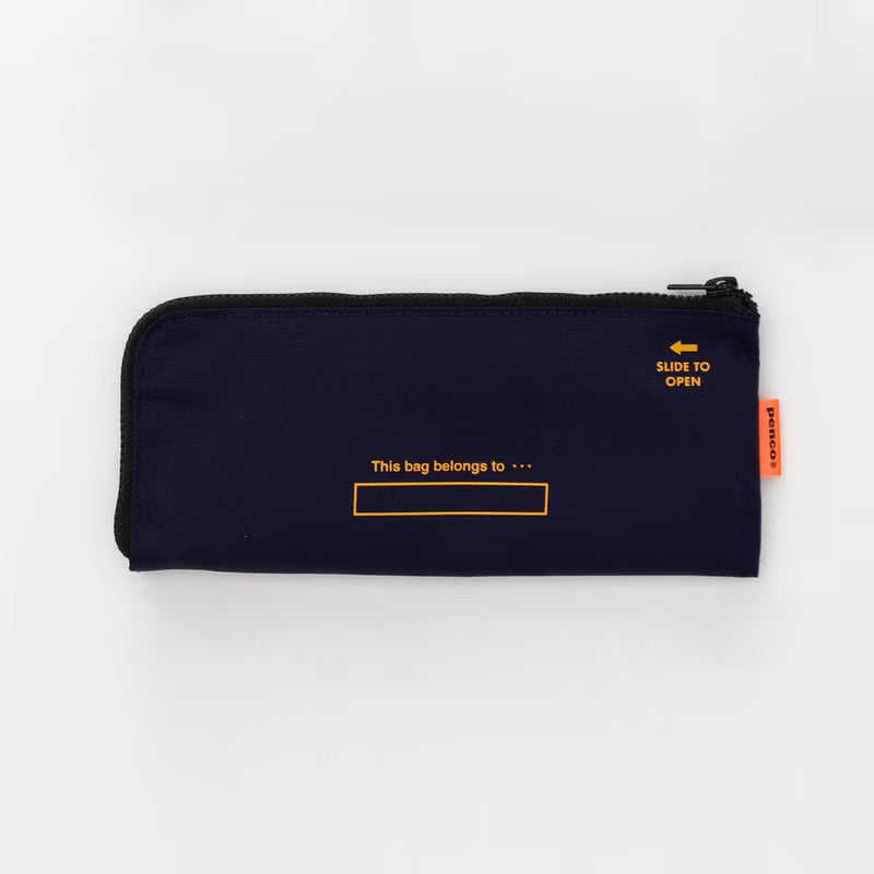 Flat Pen Case - Navy image 1