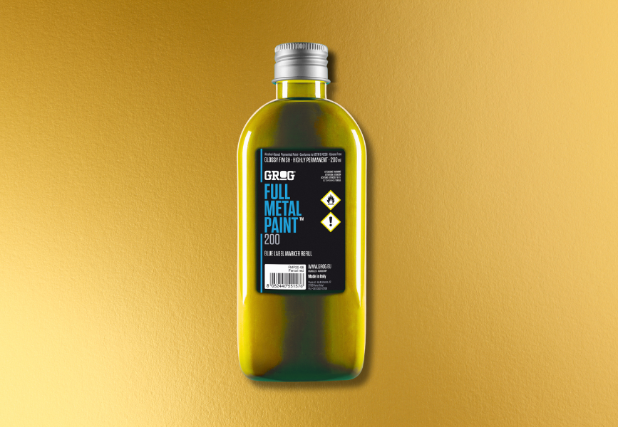 GROG Full Metal Paint - Klondike Gold image
