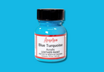 Acrylic Leather Paint - Blue Turquoise image