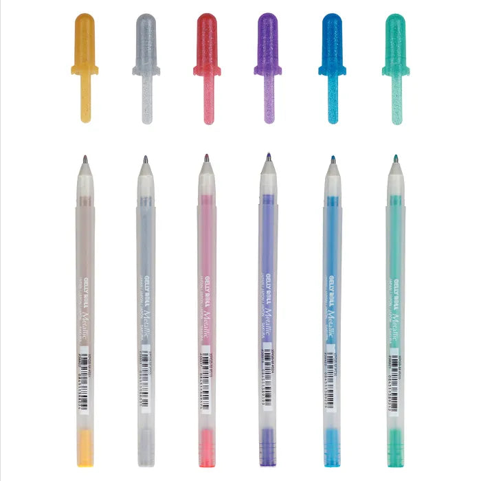Gelly Roll Metallic - Pack of 6
