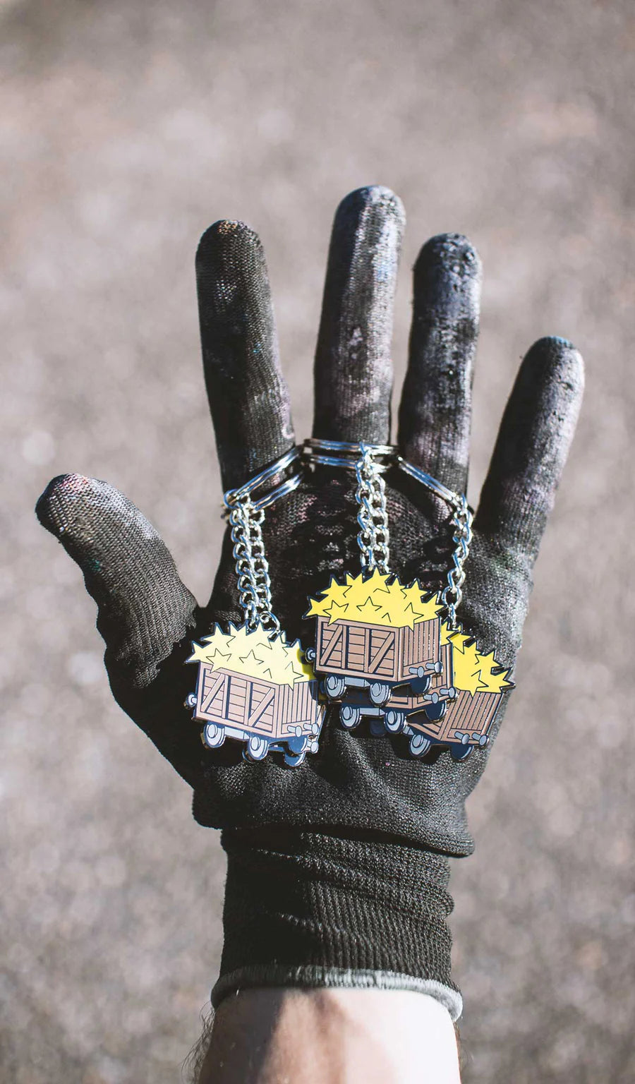 Ride the Rods Keychain image 1