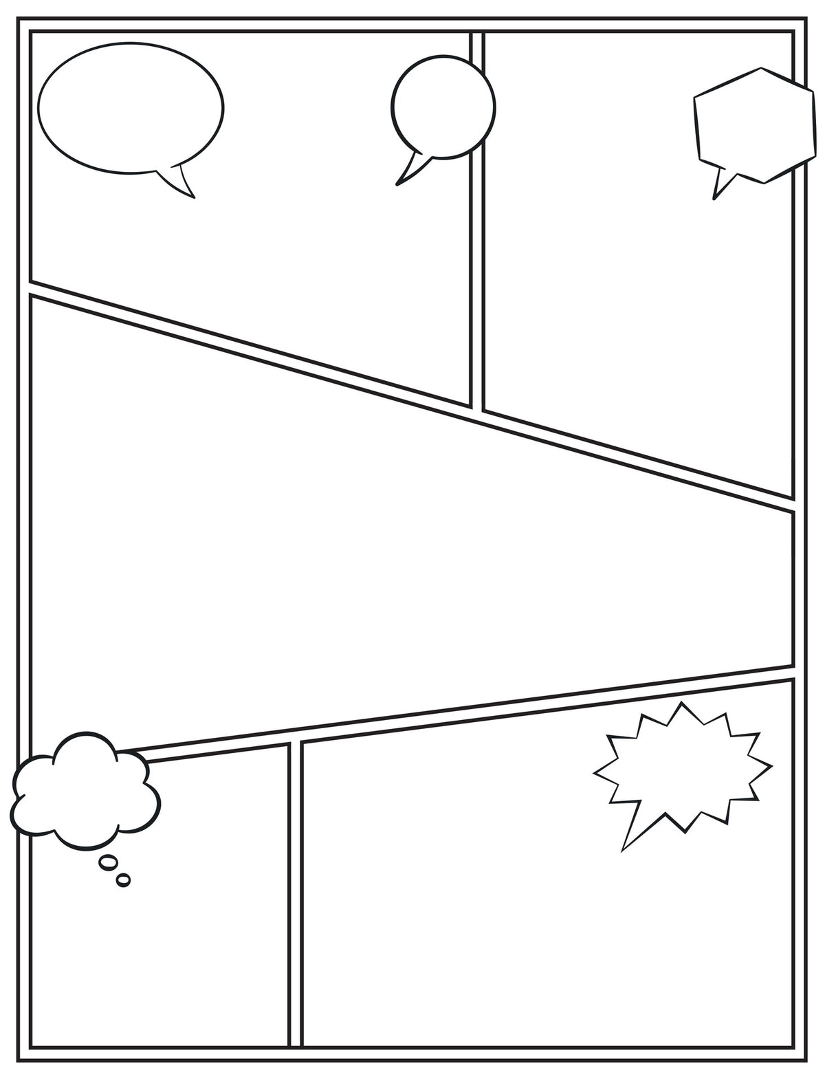 Draw Your Own Comic Book image 2